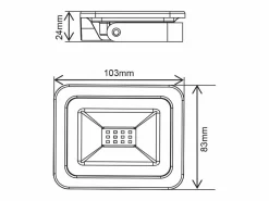 Foco LED 200-265 V CA 10 W 4000 K^ Outlet