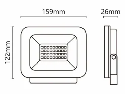 Foco LED 9-30V 30W 2550lm 4000K Multicolor Sale