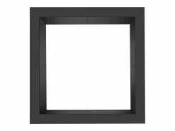 Brasero|Fogata de Jardín, SucceBuy Anillo Cuadrado para Fogata 106,7×106,7 cm de Acero, para Exteriores, con Revestimiento DIY, Anillo para Fogata de Campo