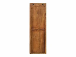 Garden Furniture Folker Percheros de pared 2 uds madera maciza reciclada 36x3x110 cm Rojo Hot