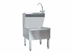 Fregadero|Fregadero comercial para lavado de manos con grifo de acero inoxidable