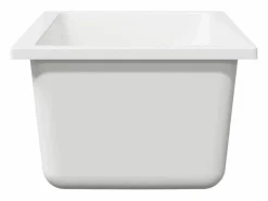 Fregadero de cocina 21 x 44 x 14 cm Granito Blanco Online