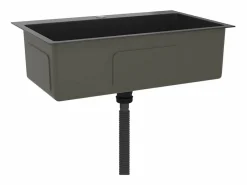 Fregadero de cocina de acero inoxidable hecho a mano^ Sale