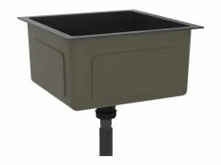 Fregadero de cocina de acero inoxidable hecho a mano^ Clearance