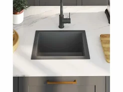 Fregadero|Fregadero de cocina de acero inoxidable hecho a mano