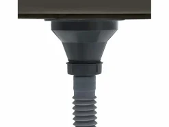 Fregadero de cocina de acero inoxidable hecho a mano Negro Sale