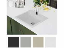Fregadero de cocina de granito con un seno ES685204^ Clearance