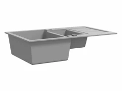 Fregadero|Fregadero de cocina de granito de dos senos