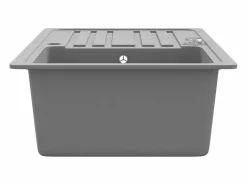 Fregadero de cocina de granito con escurridor reversible^ Discount