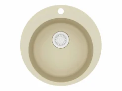 Fregadero de cocina de granito de un seno redondo^ Online