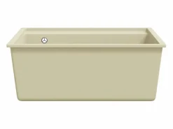 Fregadero de cocina de granito con orificio de rebose^ New
