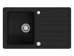 Fregadero|Fregadero de cocina de granito con escurridor reversible