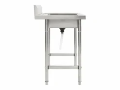 Fregadero de cocina Fregadero individual Acero inoxidable^ Clearance