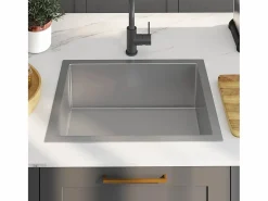 Fregadero|Fregadero de cocina hecho a mano de acero inoxidable
