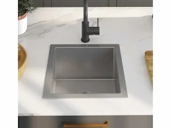 Fregadero|Fregadero de cocina hecho a mano de acero inoxidable