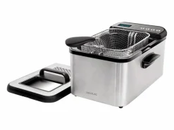 Pequeño Electrodoméstico|Freidora Cecotec Cleanfry Luxury 3000 2400W 3,2L inox