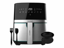 Freidora sin aceite Cecofry Full Inox 5500 Pro con Accesorios Cecotec^