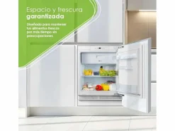 Electrodomésticos De Frío|Frigorífico 1 puerta integrable Aspes ARI82600EC No Frost 121L E 59,5 cm