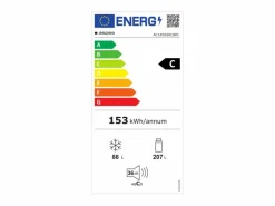 Frigorífico combi Aspes AC185600CNFI No Frost 295L C 186 cm Blanco