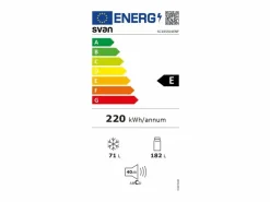 Frigorífico combi Svan SC185501ENF No Frost 253L E 181 cm^ Clearance