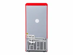 Hauss Spole Frigorífico de 60L con 2 puertas e iluminación LED - Consumo energético 102 kWh/año - Rojo New