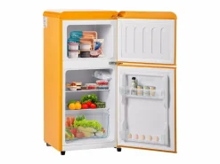 Frigorífico de 60L con 2 puertas e iluminación LED - Consumo energético 102 kWh/año - antiguo^Hauss Spole