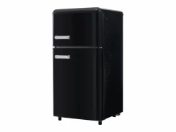 Hauss Spole Electrodomésticos De Frío|Frigorífico estilo retro de 72L con iluminación LED - Congelador de 21L -
