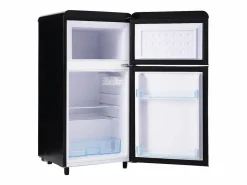 Hauss Spole Electrodomésticos De Frío|Frigorífico estilo retro de 72L con iluminación LED - Congelador de 21L -