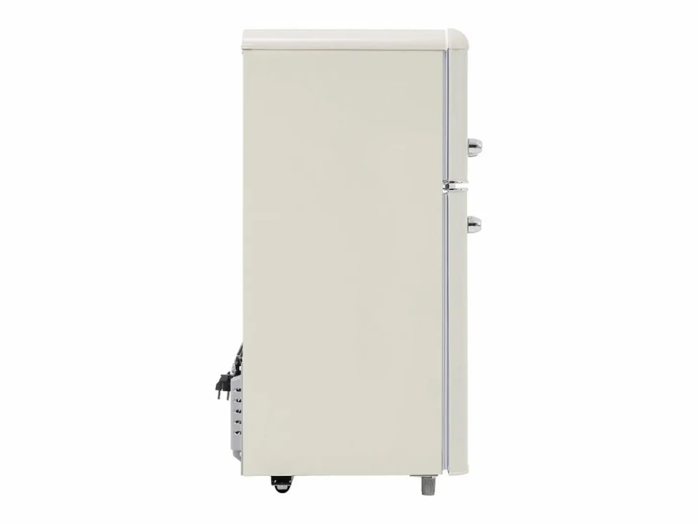 Hauss Spole Electrodomésticos De Frío|Frigorífico estilo retro de 72L con 2 puertas e iluminación LED - Congelador de 21L -