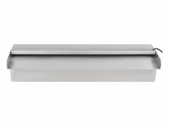 Accesorio Piscina|Fuente cascada rectangular LED piscina acero inoxidable 45 cm ES234603