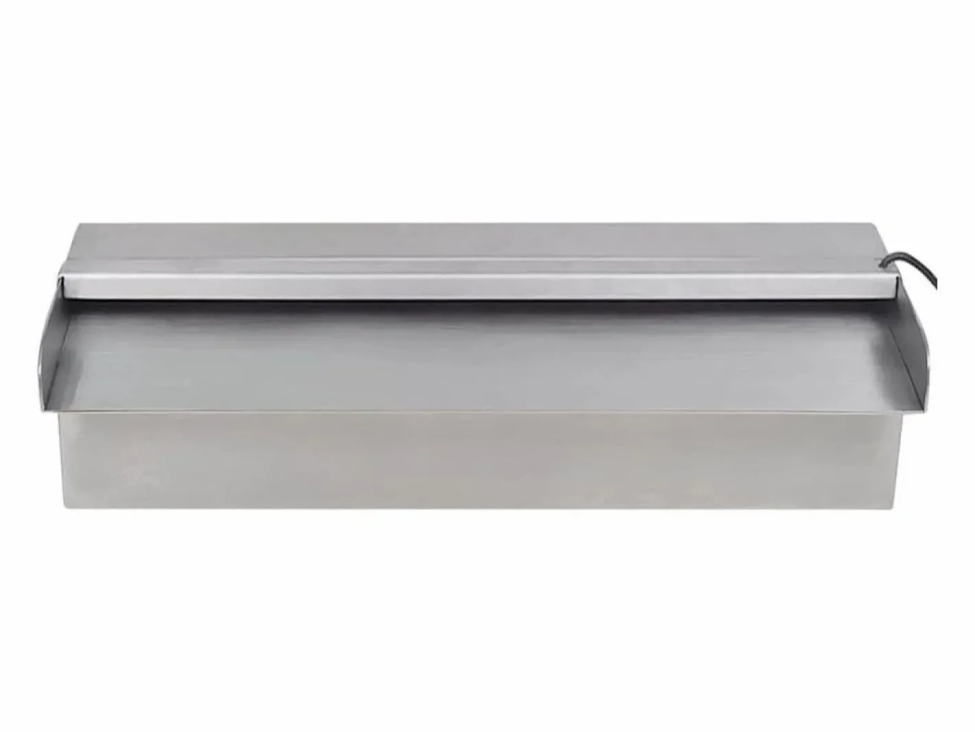 Fuente cascada rectangular LED piscina acero inoxidable 30 cm ES300138^ Online