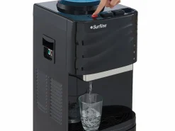 Vente-unique Fuente de agua bombona - agua fría/caliente -11 /18L- Color: - FORTEX Negro Online