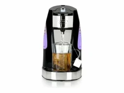 Domo Fuente de agua caliente DO482WK 1,5L, 3000W, dosificación precisa en 45s, /acero inoxidable Negro