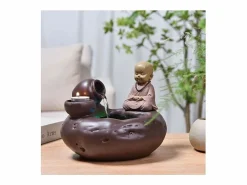 Zen Arôme Fuente de interior de resina Buda Medina Marru00f3n Sale