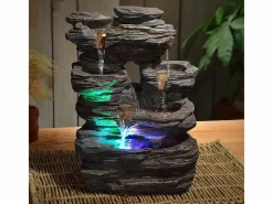 Zen Light Estatua|Fuente de interior Pietra con iluminación LED