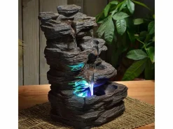 Zen Light Estatua|Fuente de interior Pietra con iluminación LED