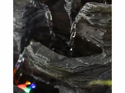 Zen Light Estatua|Fuente de interior Pietra con iluminación LED