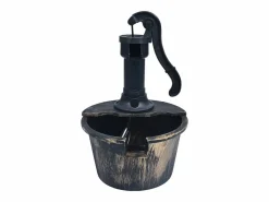 Fuente Agua|Fuente de jardín con forma de barril y con bomba ES341564