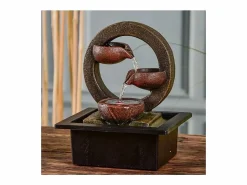 Sunchine Estatua|Fuente de resina Zen Terai