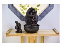 Zen Light Fuente LED de interior del Buda de Krishna Negro Hot