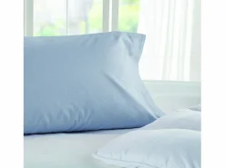PIKOLIN Funda de almohada 100% algodón 140 hilos 150x40cm Marru00f3n
