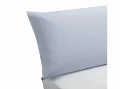 PIKOLIN Funda de almohada 100% algodón 140 hilos 150x40cm Marru00f3n