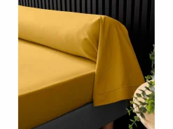 Promo Linge Funda De Travesaño|Funda de Almohada de Algodón Percal 85x185cm Curry