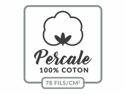 Promo Linge Funda De Travesaño|Funda de Almohada de Algodón Percal 85x185cm Curry