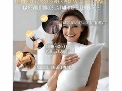 Inphysio Funda de Almohada en Pura Seda de Morera 65x65 Blanco Sale
