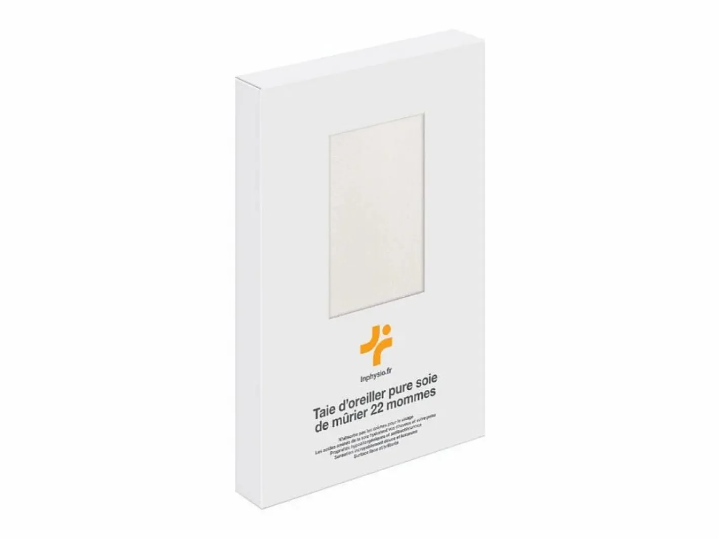 Funda de Almohada en Pura Seda de Morera 70x50^Inphysio Online