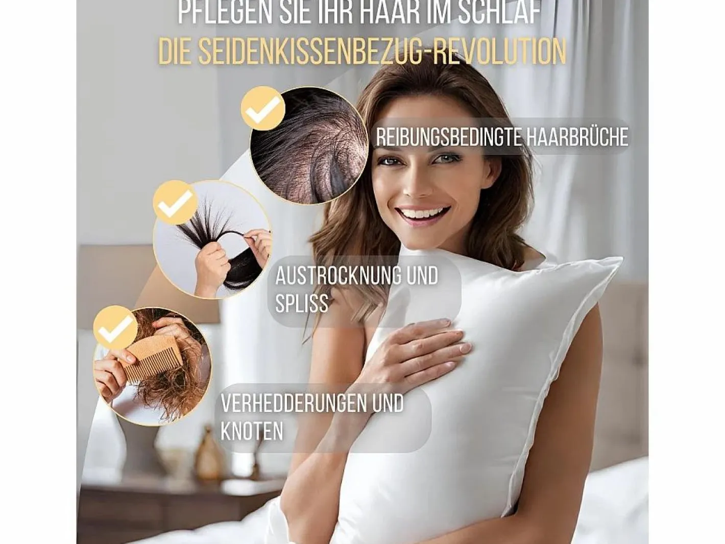 Funda de Almohada en Pura Seda de Morera 70x50^Inphysio Online