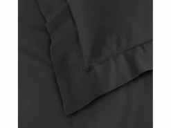 Promo Linge Funda de Almohada "Lina" 63x63cm 100% Algodón Certificado Oeko-Tex Negro Clearance