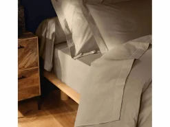 Promo Linge Funda De Travesaño|Funda de Almohada "Lina" 85x185cm Arena 100% Algodón Certificado Oeko-TEX