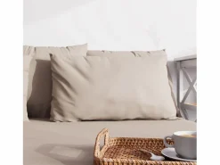 Funda de almohada lisa 50x70 cm ZZZ lino^Soleil d'ocre Hot